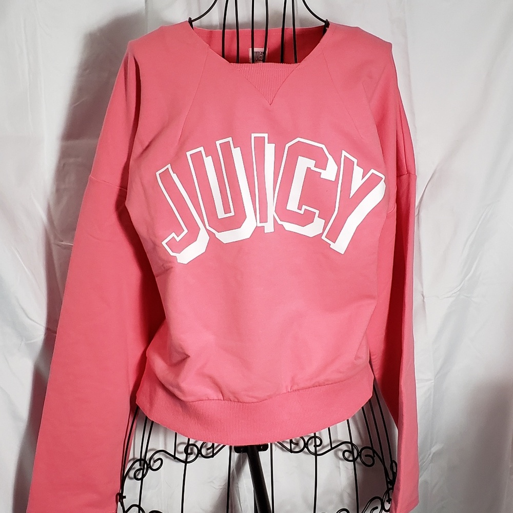 Juicy Couture Cozy Logo Pullover NWT
